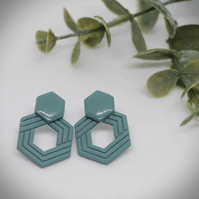 Hexagones - Vert